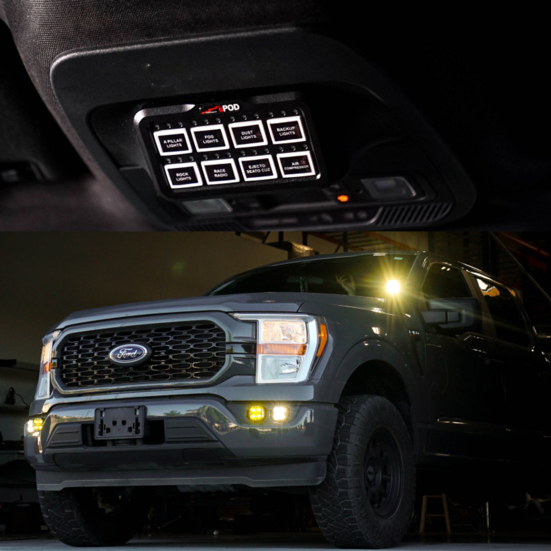 Picture of sPOD Ford 2021-On F-150 HD BantamX Vehicle Kit F-150 Raptor