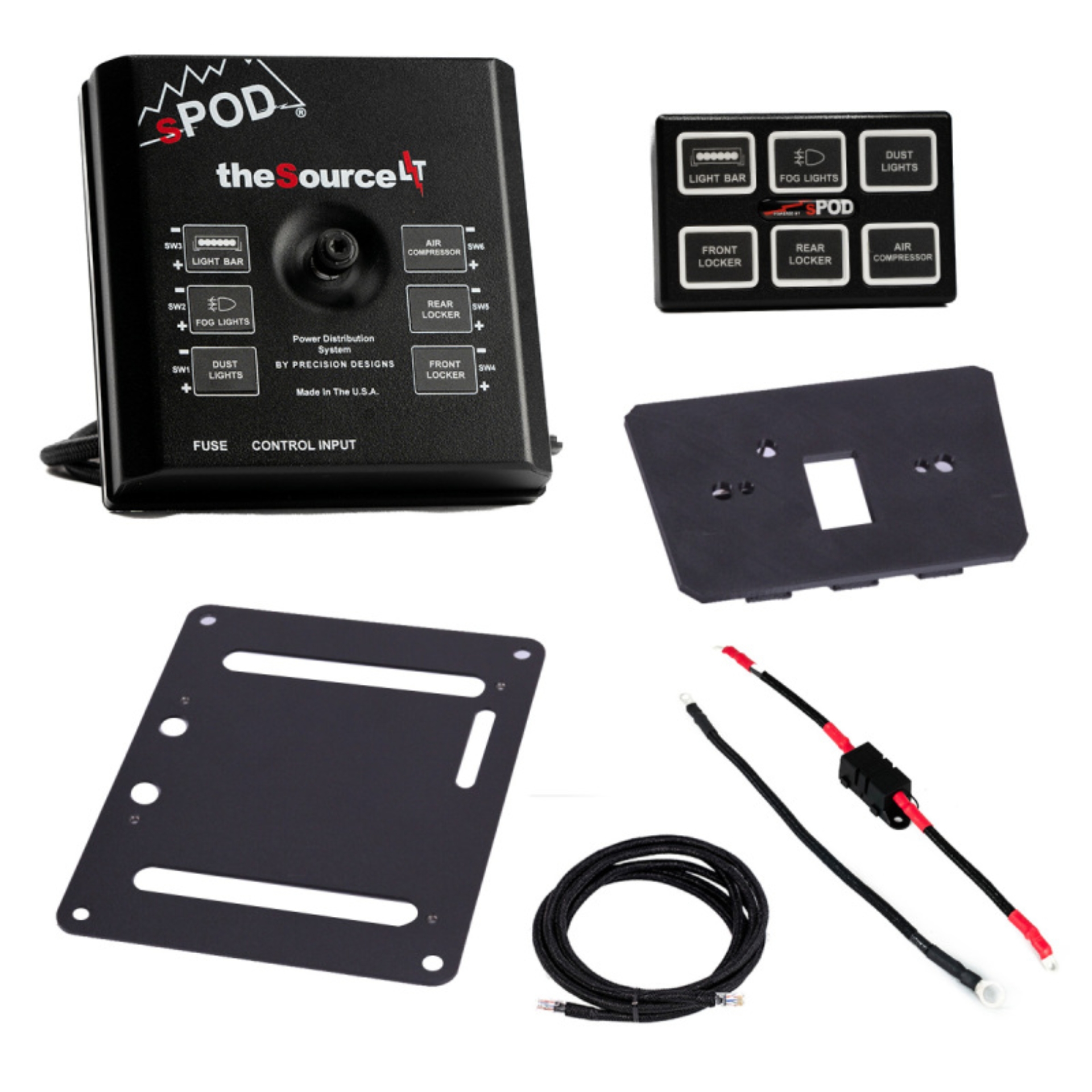 Picture of sPOD Can-Am Maverick R Mini6 SourceLT Center Console Kit