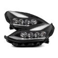 Picture of AlphaRex 17-22 Tesla Model 3/20-23 Model Y NOVA-Series LED Proj Headlights Blk w/Actv Lgt & Seq.Sig