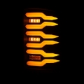 Picture of AlphaRex 07-13 GMC Sierra 1500/07-14 2500/3500HD (No Classic/Dually) Luxx-Series LED Tail Lights Blk