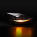 Picture of AlphaRex 17-22 Tesla Model 3/20-23 Model Y NOVA-Series LED Proj Headlights Blk w/Actv Lgt & Seq.Sig