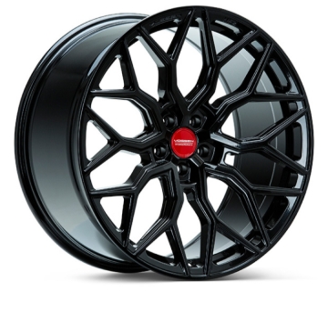 Picture of Vossen HF-2 22x10.5 / 5x112 / ET8 / Super Deep / 66.5 - Gloss Black Wheel
