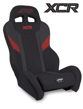 Picture of PRP Polaris RZR XCR Suspension Seat Black & Red