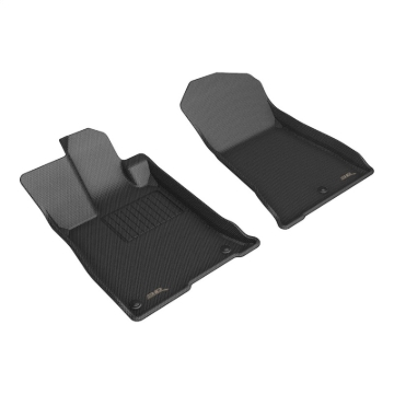 Picture of 3D MAXpider ACE Kagu-Front-Black Floor Mats - L1AC01911509