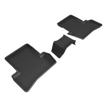 Picture of 3D MAXpider ACE Kagu-Rear-Black Floor Mats - L1AC01921509