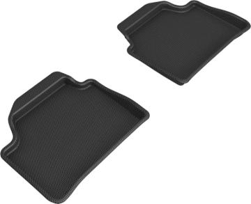 Picture of 3D MAXpider ACE Kagu-Rear-Black Floor Mats - L1BM03621509