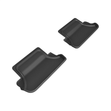 Picture of 3D MAXpider ACE Kagu-Rear-Black Floor Mats - L1BM11021509