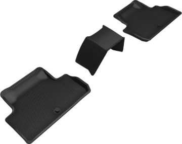 Picture of 3D MAXpider ACE Kagu-Rear-Black Floor Mats - L1GS00421509