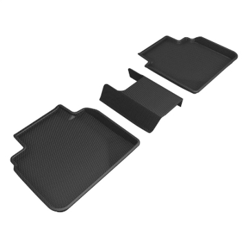 Picture of 3D MAXpider ACE Kagu-Rear-Black Floor Mats - L1HD13421509