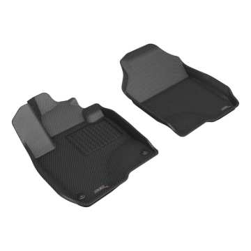 Picture of 3D MAXpider ACE Kagu-Front-Black Floor Mats - L1HD13111509