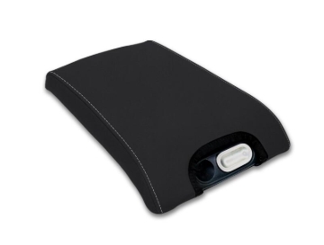 Picture of PRP 10-14 Ford Raptor  Center Console Cover- Black with Silver Stitch