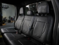 Picture of PRP 12-14 Ford Raptor  Rear Bench Seat Covers- Black with Silver Stitch
