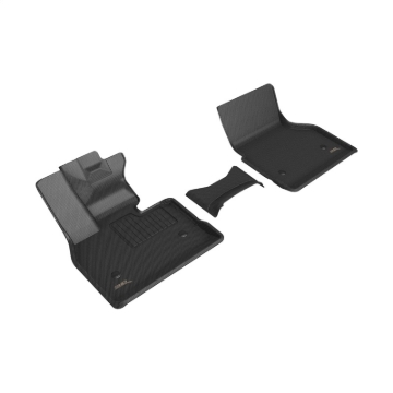 Picture of 3D MAXpider ACE Kagu-Front-Black Floor Mats - L1BM12411509