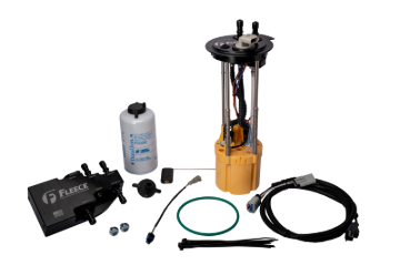 Picture of Fleece Performance 11-16 Ford Powerstroke (Short Bed) PowerFlo Lift Pump & Fuel System Upgrade Kit