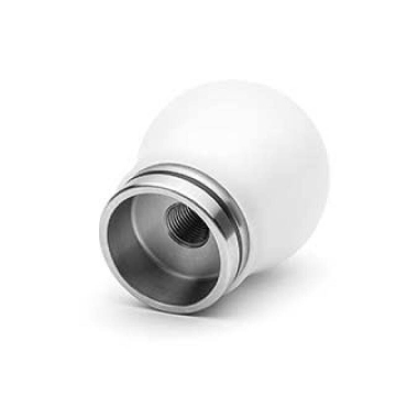 Picture of Cobb 12-16 FR-S / 2012+ BRZ / 2017+ GR86 / Focus ST+RS / Fiesta ST Short Weighted COBB Knob - White