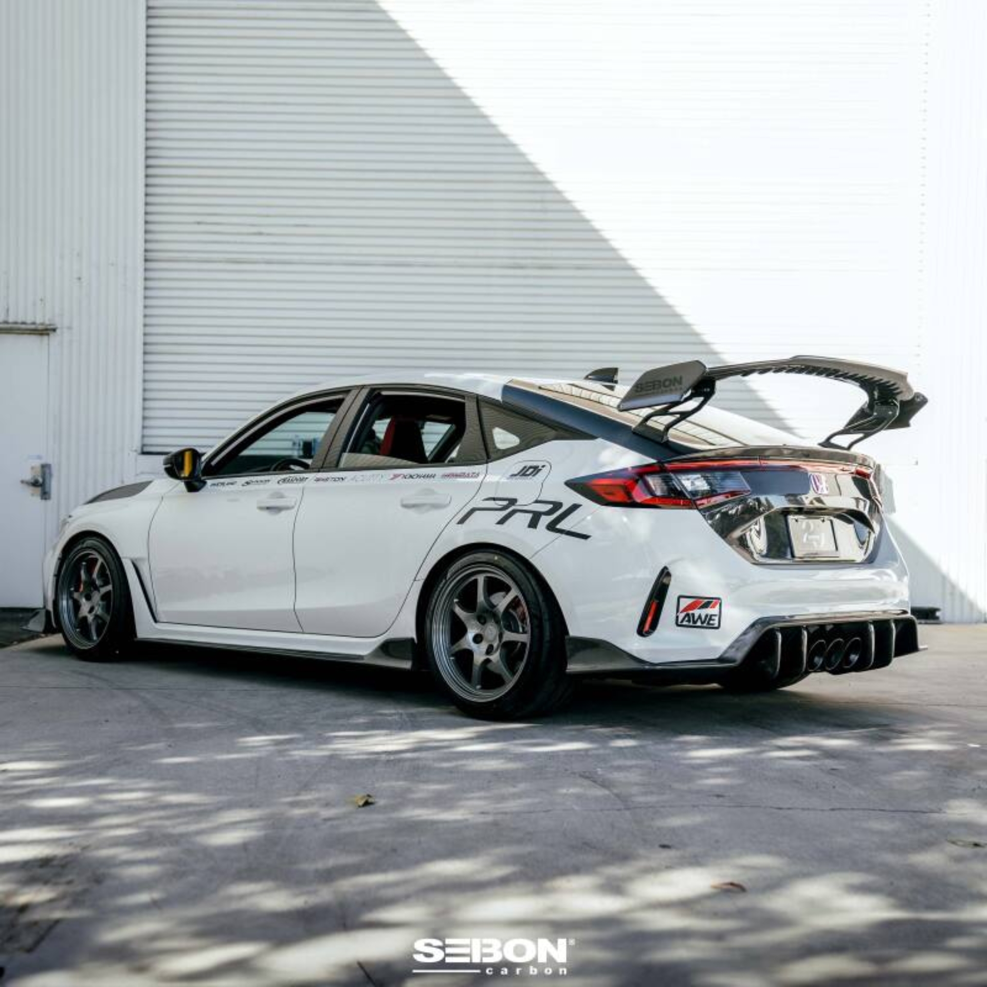 Picture of Seibon 23-24 Honda Civic Type R MB-Style Carbon Fiber Rear Spoiler