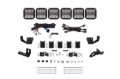 Picture of Diode Dynamics Prinsu/Sherpa Roof Racks SS5 6-Pod CrossLink Mounting Kit - Pro White Combo