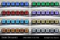 Picture of Diode Dynamics Prinsu/Sherpa Roof Racks- SS5 7-Pod CrossLink Mounting Kit - Sport Yellow Combo