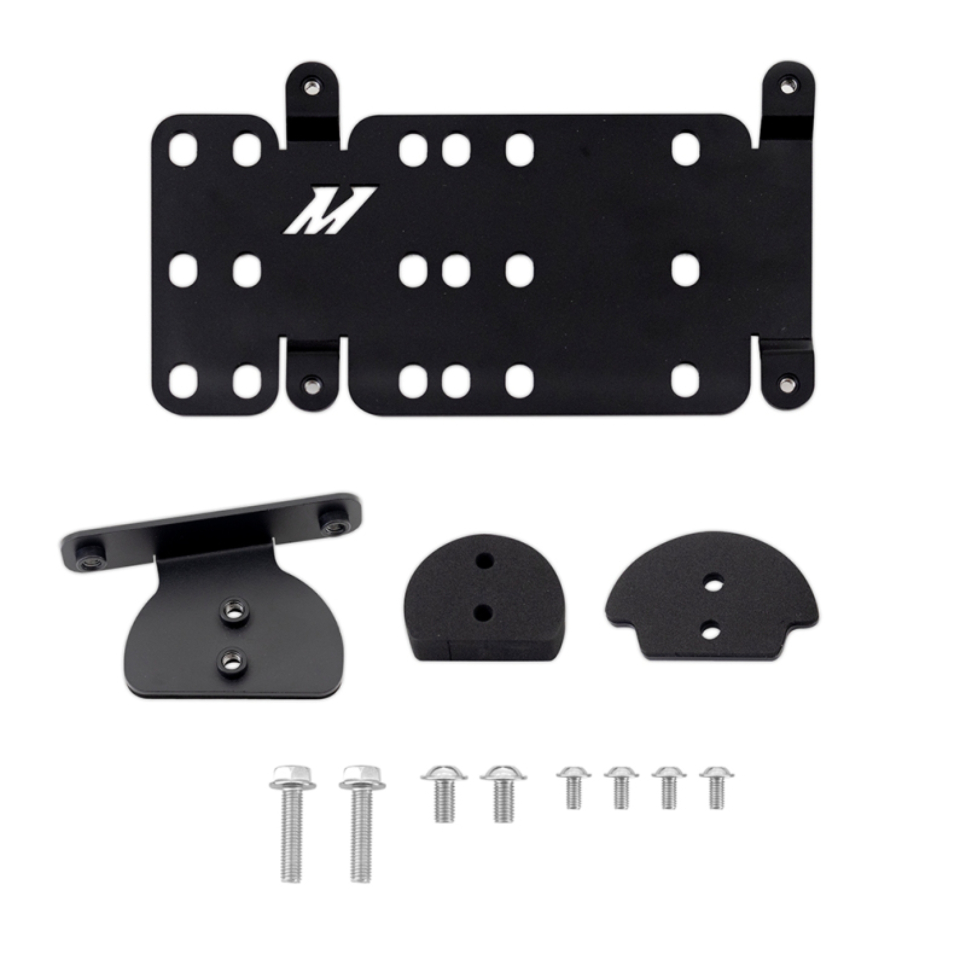 Picture of Mishimoto 19-21 Chevy 1500 Tow Hook License Plate Relocation Bracket
