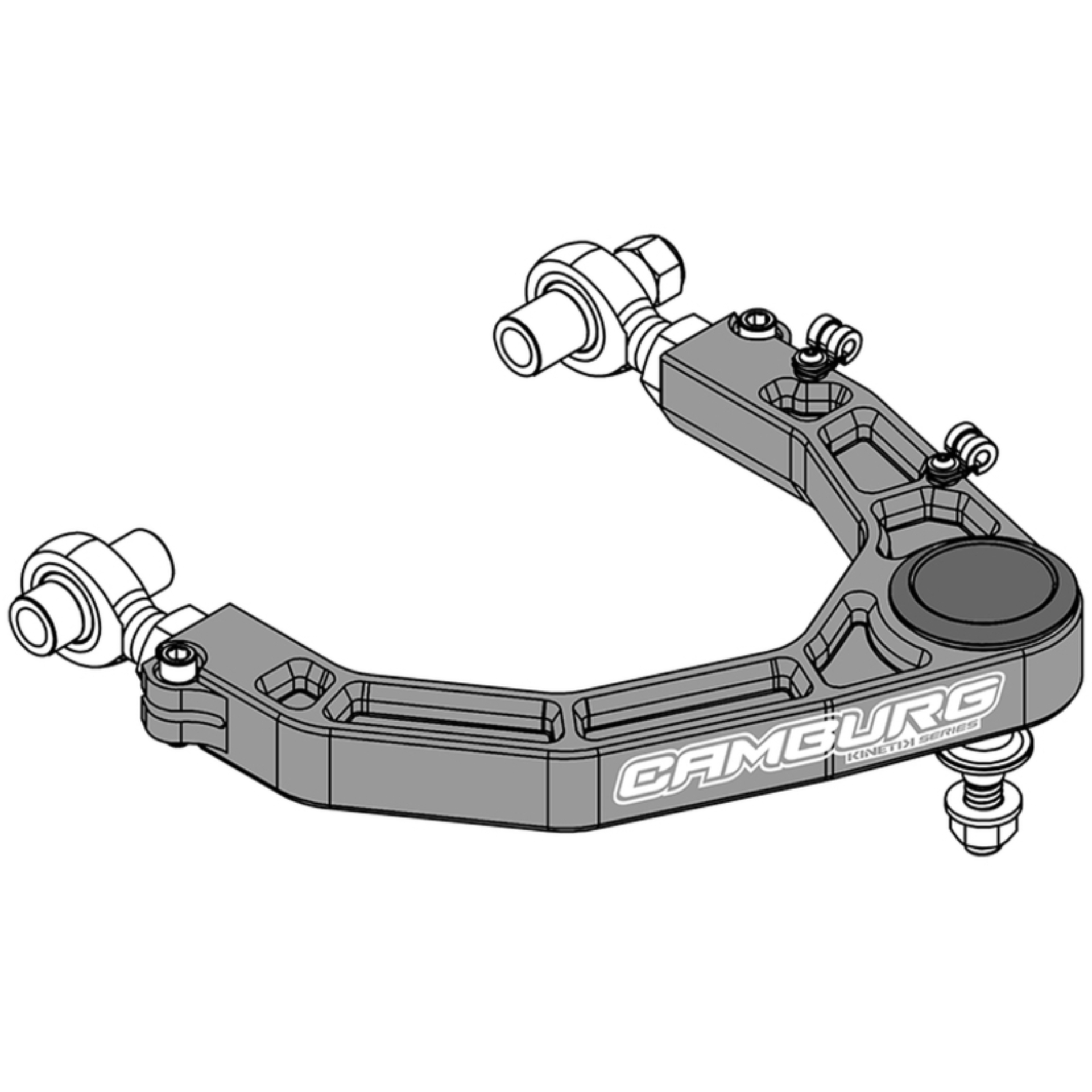 Picture of KINETIK Series Uniball Upper Control Arm Kit CAM-310189-GRY