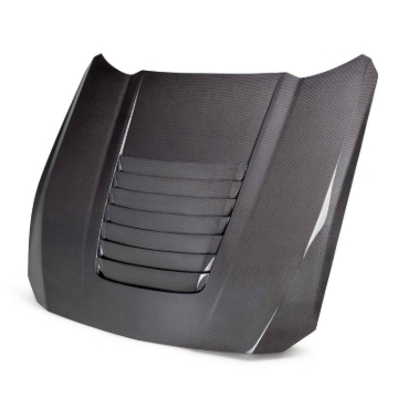 Picture of Anderson Composites 2024 Ford Mustang S650 Double-Sided Carbon Fiber Hood