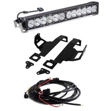 Picture of Baja Designs 11-16 Ford F250/F350 Super Duty Onx6 20in Font Bumper Kit Baja Designs