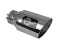 Picture of aFe Power Universal 5in Inlet 8in Outlet MACH Force-XP Clamp-On Exhaust Tip - Polished