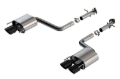 Picture of Borla 15-24 Lexus RC F Axle-Back Exhaust System S-Type - Black Chrome