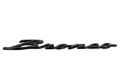 Picture of Ford Racing 21-24 Bronco Classic Script Fender Badge Kit - Gloss Black