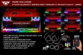 Picture of Oracle 15-23 Dodge Challenger Dynamic Surface Mount Headlight Halo Kit -
