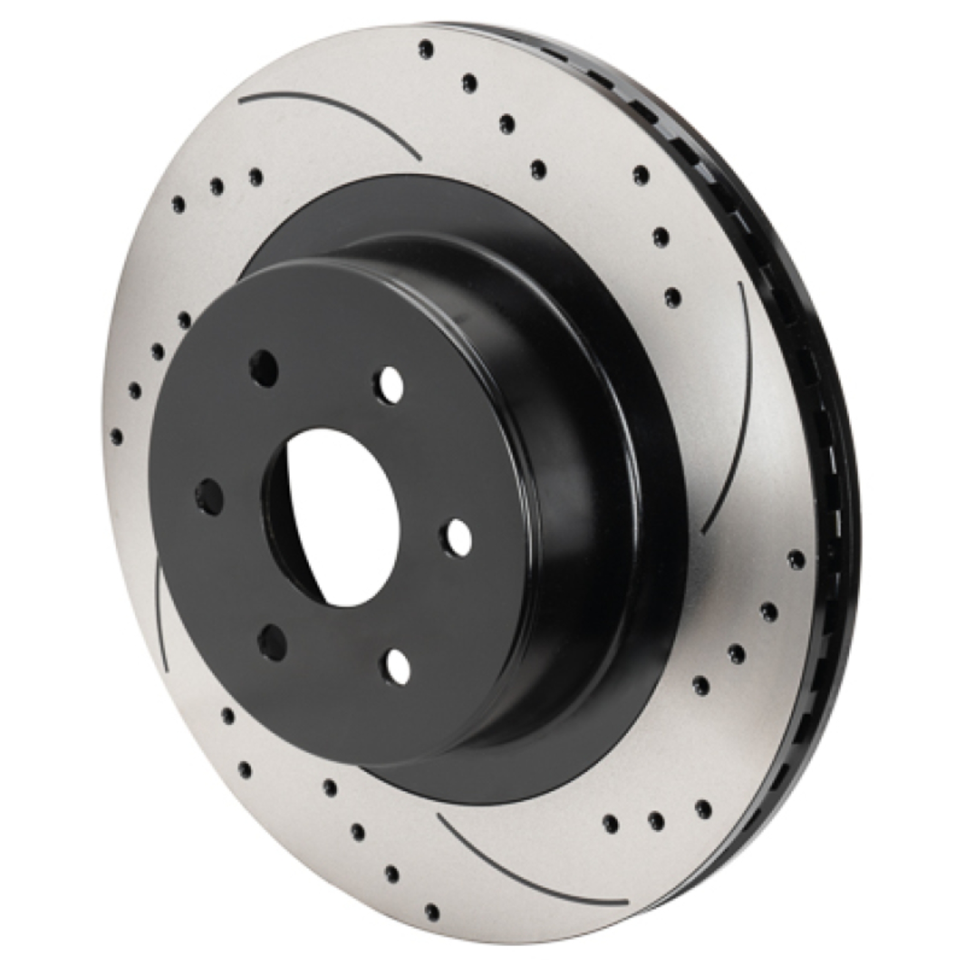 Picture of Wilwood 6x5.5 SRP Drilled Performance Rear Rotor & Hat L/H - Black