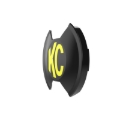 Picture of KC HiLiTES SlimLite 8in. LED Light Cover (Cover Only) - Black