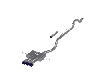 Picture of MBRP 2024+ Acura Integra Type-R T304 SS 3in Cat-Back Triple Center Outlet Exhaust w/Burnt Tips