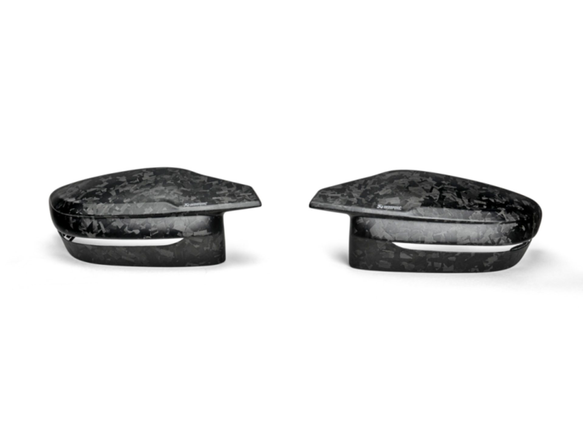Picture of Akrapovic BMW M2 Coupe (G87) Chopped Carbon Fiber Mirror Cap Set - Matte