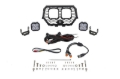 Picture of Diode Dynamics 14-18 Polaris RZR XP Stage Series LED Grille Kit - Sport White Fog