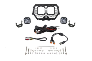 Picture of Diode Dynamics 2014-2018 Polaris RZR XP Stage Series LED Grille Kit - Pro White Combo