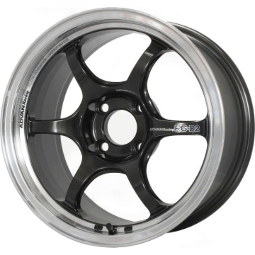 Picture of Advan RG-D2 15X8.0 / +35 / 4x100 / Machining and Black Gunmetallic