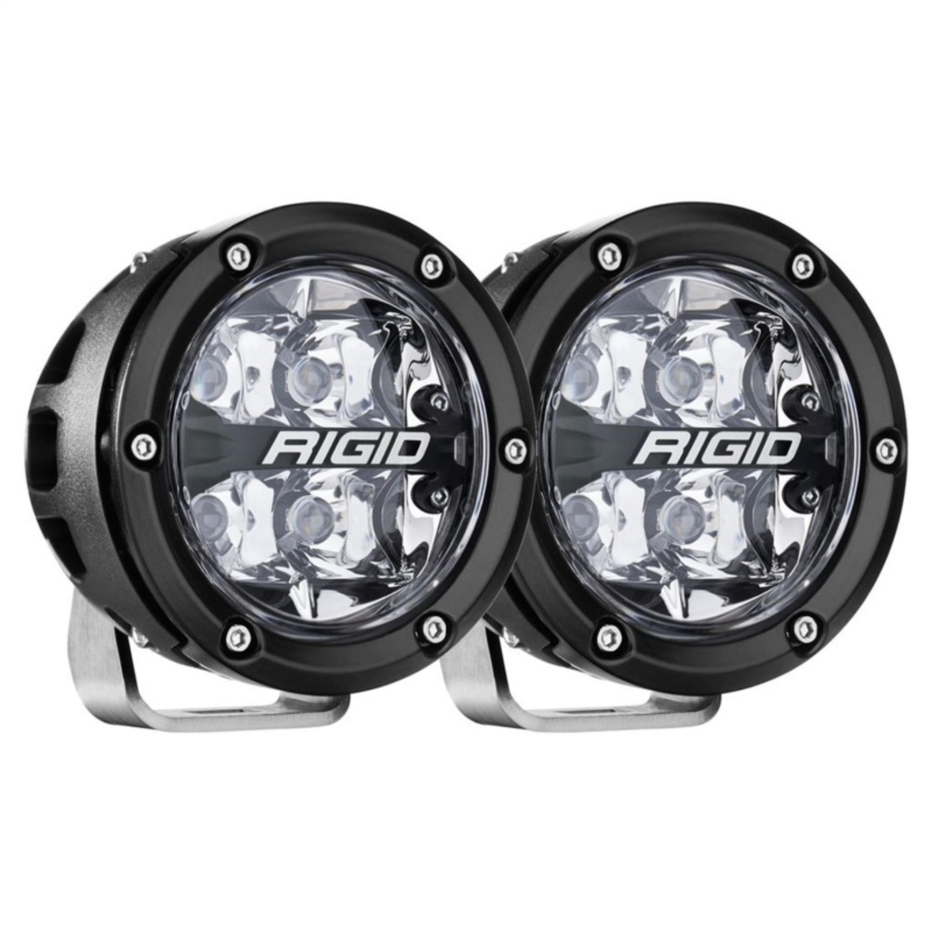 Picture of Rigid Industries 360-Series 4in LED Off-Road Spot Beam - RGBW (Pair)