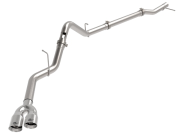 Picture of aFe Rebel XD Series 3 IN 304 Stainless Steel DPF-Back Exhaust w/Dual Polished Tips