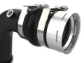 Picture of aFe 23-24 Ford F250/F350 Super Duty V8-6.7L BladeRunner 3 In. Aluminum Cold Charge Pipe- BLK