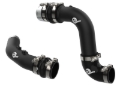 Picture of aFe 23-24 Ford F250/F350 Super Duty V8-6.7L BladeRunner 3 In. Aluminum Hot and Cold Charge Pipe- BLK