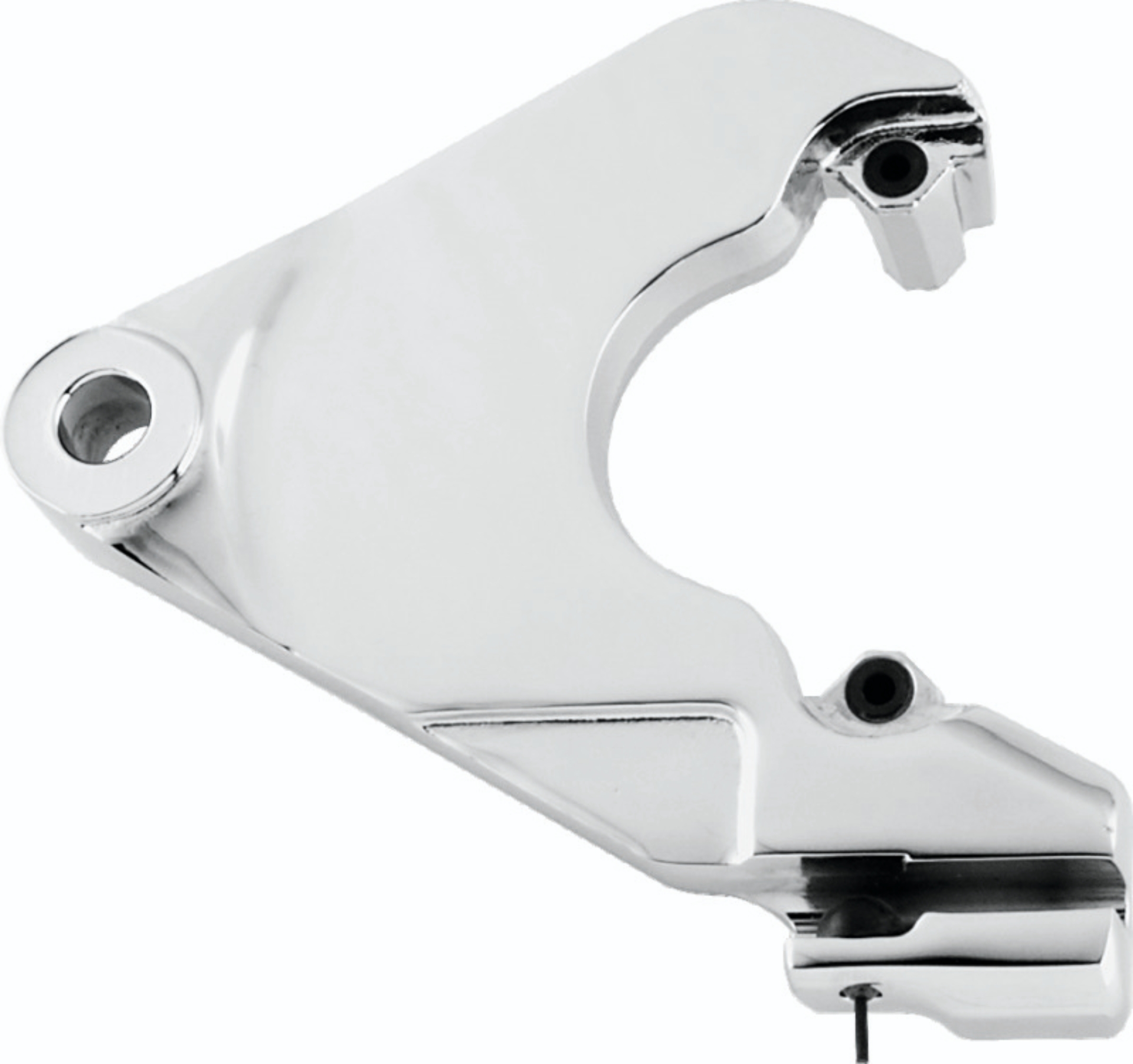 Picture of Bikers Choice 87-99 Softail Chrome Caliper Mounting Bracket Replaces H-D 44207-87