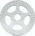 Picture of Bikers Choice 00-17 Big Twin 11.5 In Polished Rear 5 Spoke Drilled Stnless Rotor Repl H-D 44156-00