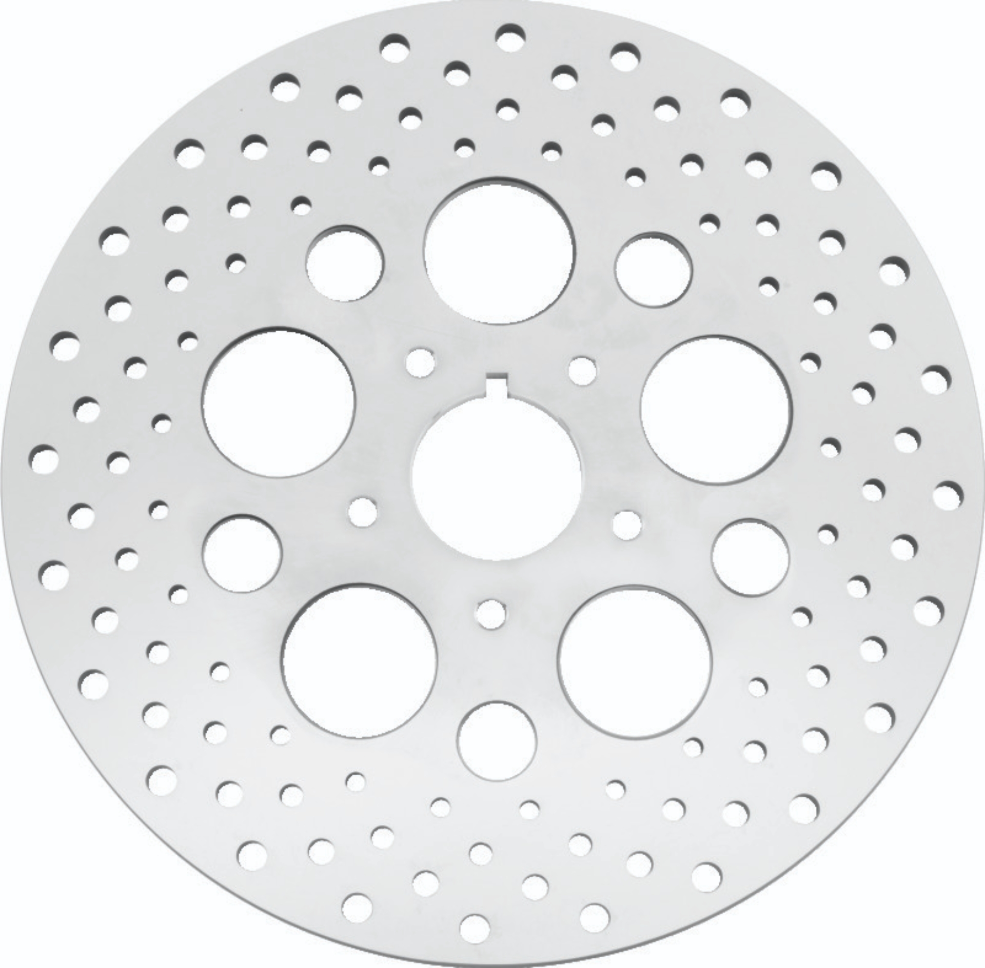 Picture of Bikers Choice 84-99 Big Twin & XL 11.5 Inch Front Drilled Stainless Rotor Replaces H-D 44136-84