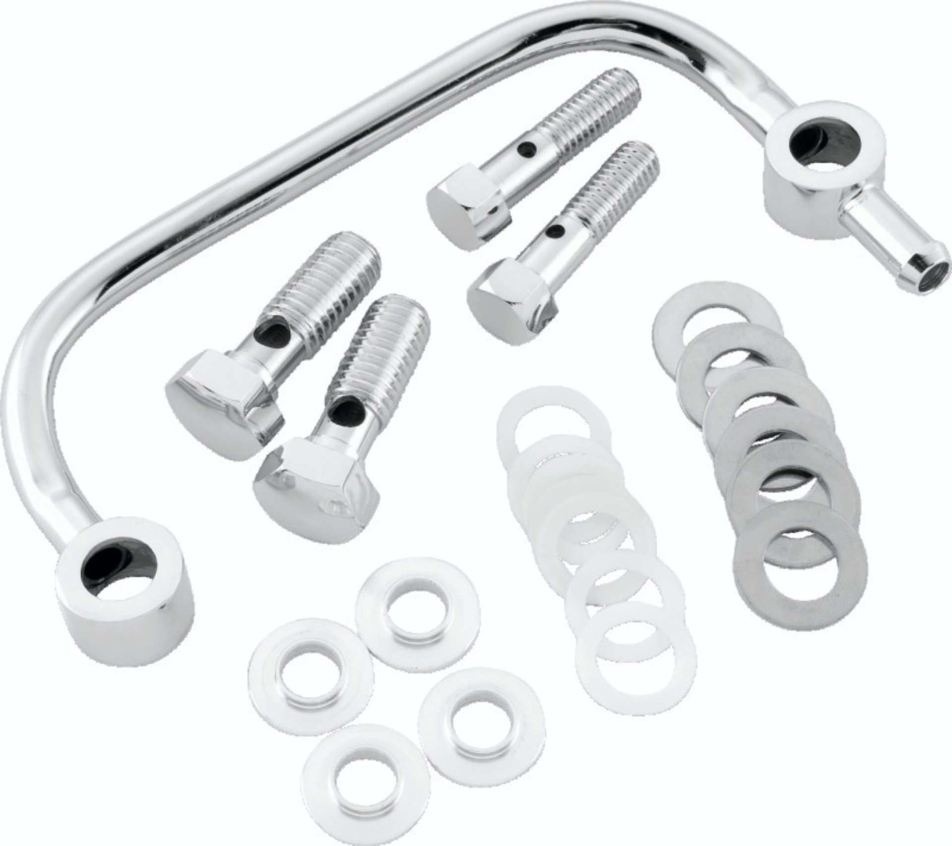 Picture of Bikers Choice 93-06 Big Twin Chrome Head Breather Kit