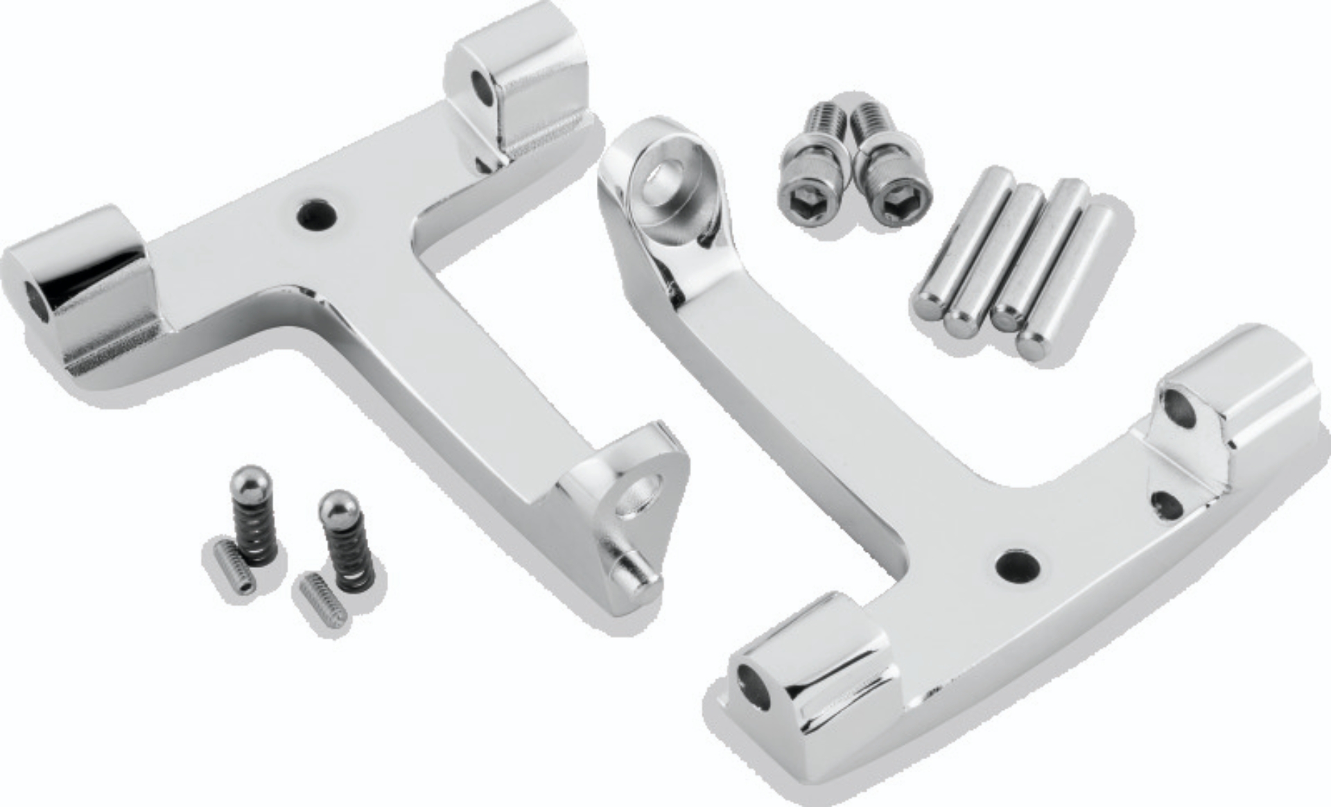 Picture of Bikers Choice 93-Up FLH FLT Chrome Passenger Floorboard Bracket Replaces H-D 53070-00A