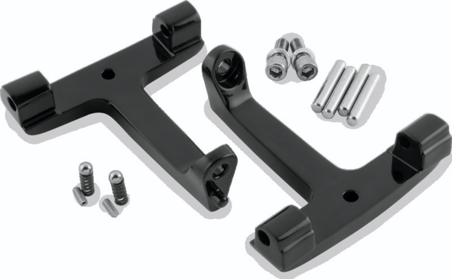 Picture of Bikers Choice 93-Up FLH FLT Black Passenger Floorboard Bracket Replaces H-D 53070-00A