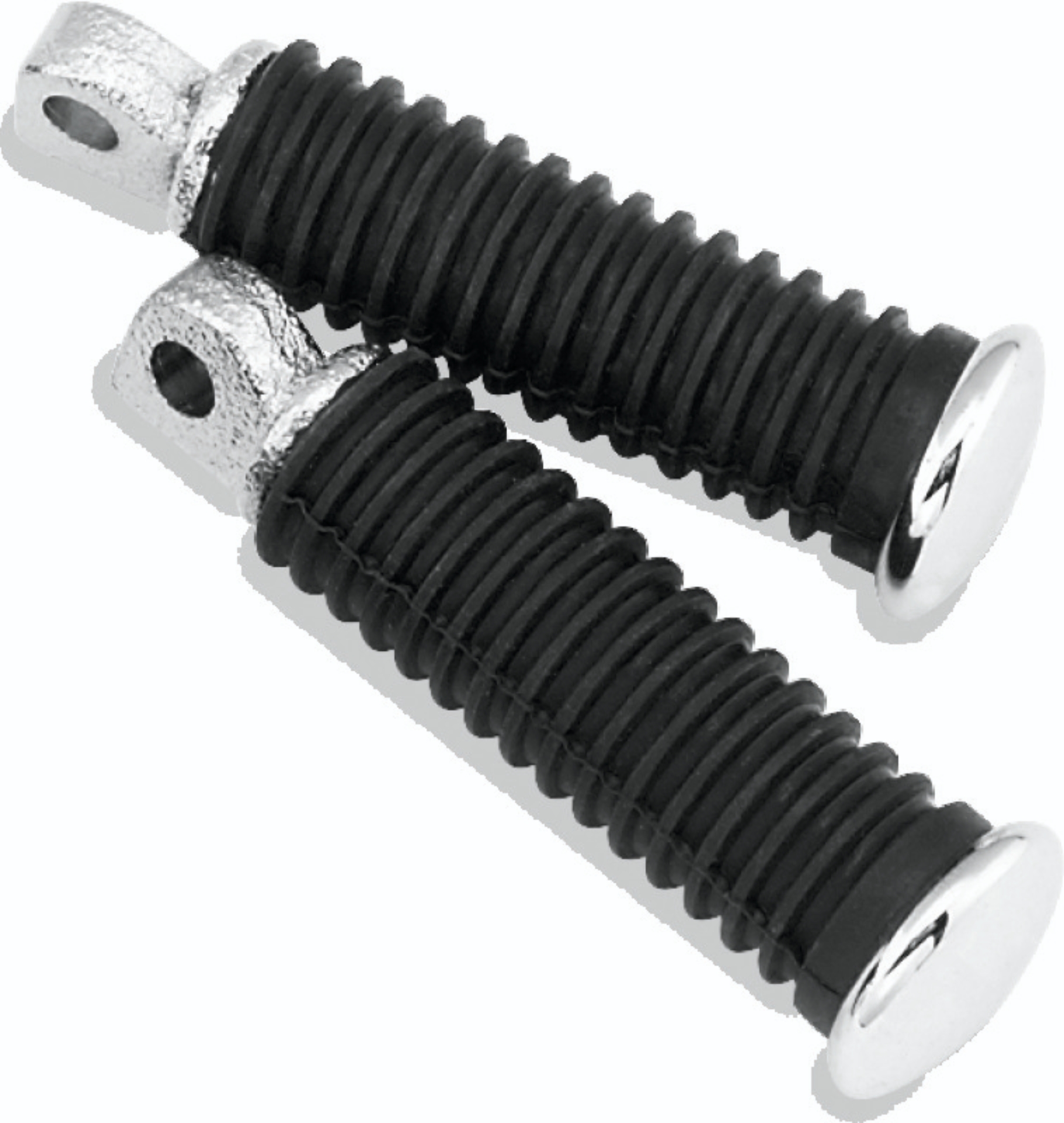 Picture of Bikers Choice Chrome Cap Rider Pegs Male Mount Style Replaces H-D 49117-77T