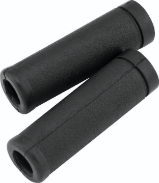 Picture of Bikers Choice 74-07 Big Twin & XL Black Rubber Stock Style Grips Replaces H-D 56006-82 Pr