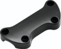 Picture of Bikers Choice 74-Up Black Plain Handlebar Clamp With 1in. Bars